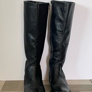 Elegant Black Over the Knee Boots